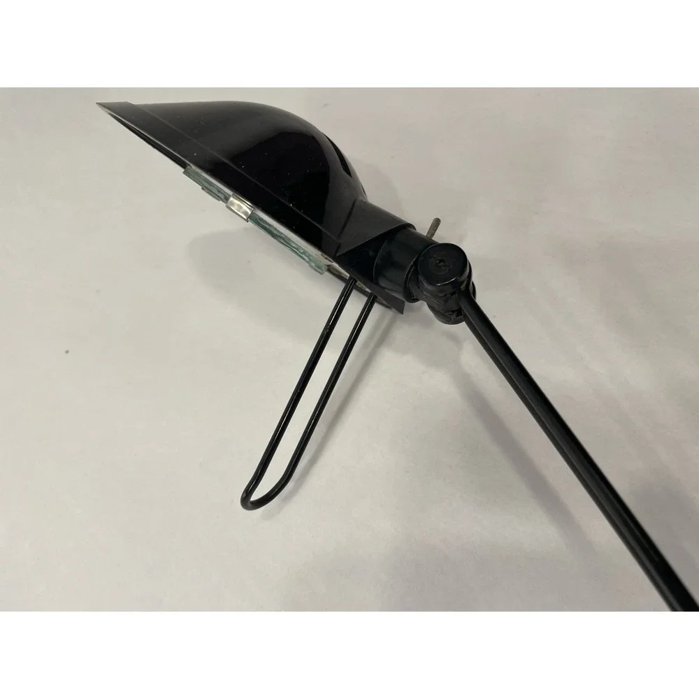 Vtg Ikea Articulating Desk Lamp With Clamp Black Halogen Working